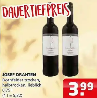 Getränkehaus Josef Drahten Angebot