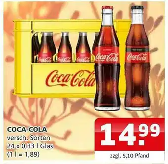 Getränkehaus Coca-cola Angebot