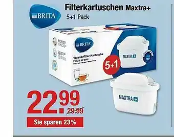 V Markt Filterkartuschen Maxtra+ Brita Angebot