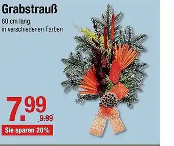 V Markt Grabstrauß Angebot