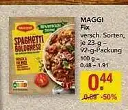 V Markt Maggi Fix Angebot