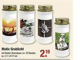 V Markt Motiv Grablicht Angebot