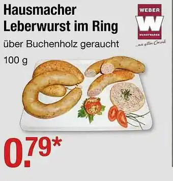 V Markt Hausmacher Leberwurst Im Ring Angebot