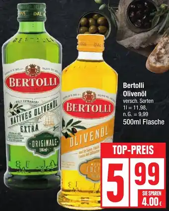 Edeka Bertolli Olivenöl 500ml Flasche Angebot