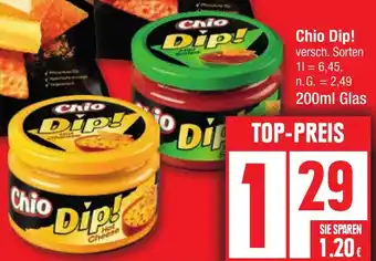 Edeka Chio Dip! 200ml Glas Angebot