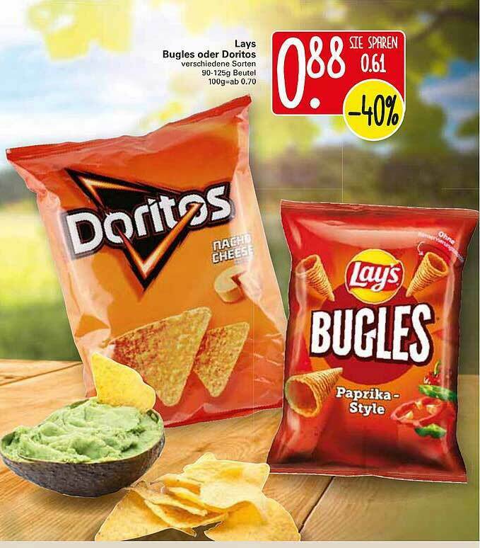 Lays Bugles Oder Doritos Angebot bei WEZ