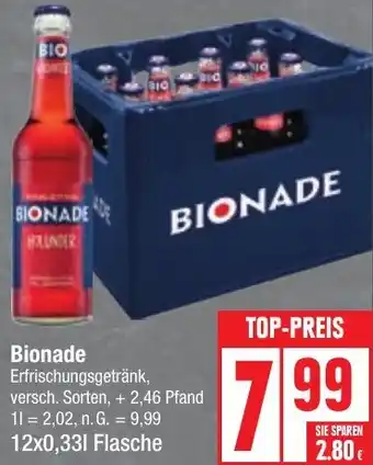 Edeka Bionade 12x0,33 L Flasche Angebot