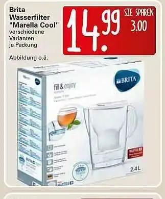 WEZ Brita Wasserfilter ”marella Cool” Angebot