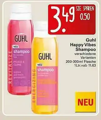 WEZ Guhl Happy Vibes Shampoo Angebot