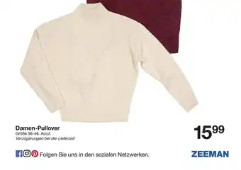 Zeeman Damen-pullover Angebot