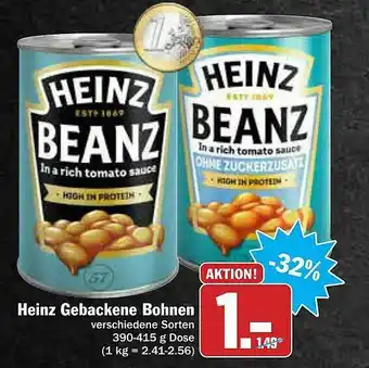 AEZ Heinz Gebackene Bohnen Angebot