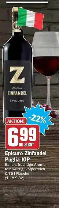 AEZ Epicuro Zinfandel Puglia IGP Angebot