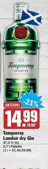 AEZ Tanqueray London Dry Gin Angebot