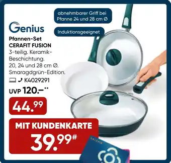 Galeria Genius Pfannen-Set CERAFIT FUSION Angebot