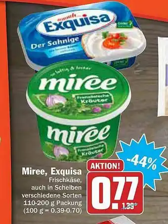 AEZ Exquisa Miree, Exquisa Angebot