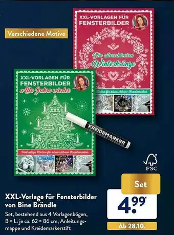 Aldi Nord XXL-vorlage Für Fensterbilder Von Bine Brändle Angebot