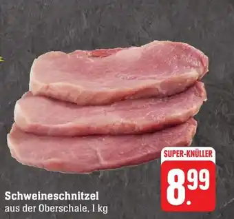 Scheck-in-Center Schweineschnitzel aus der Oberschale, 1 kg Angebot