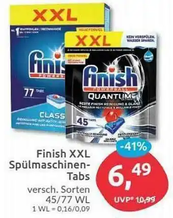 Budni Finish Xxl Spülmaschinen Tabs Angebot