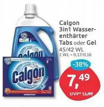 Budni Calgon 3in1 Wasser Enthärter Tabs Oder Gel Angebot