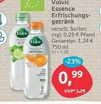 Budni Volvic Essence Erfrischungsgetränk Angebot