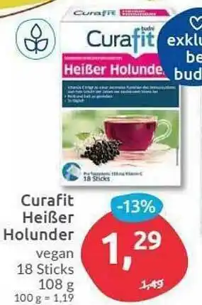 Budni Curafit Heißer Holunder Angebot