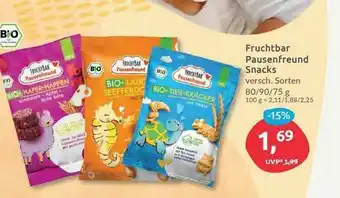 Budni Fruchtbar Pausenfreund Snacks Angebot