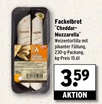 Wasgau Fackelbrot "Cheddar- Mozzarella" Angebot