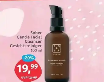 Budni Sober Gentle Facial Cleanser Gesischtsreiniger Angebot