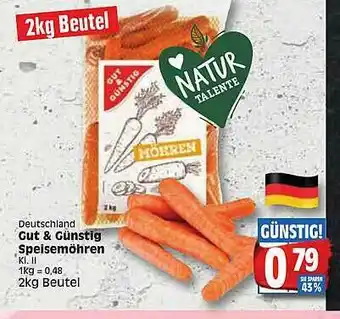 Edeka Deutschland Gut & Günstig Speisemöhren Angebot