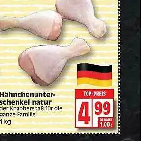 Edeka Hähnchenunter Schenkel Natur Angebot