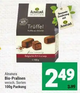 Marktkauf Alnatura Bio-pralinen Angebot