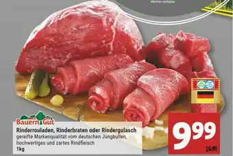 Marktkauf Bauern Gut Rinderrouladen, Rinderbraten Oder Rindergulasch Angebot