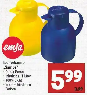 Marktkauf Emsa Isolierkanne „samba” Angebot