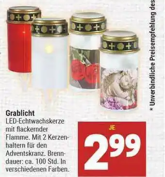 Marktkauf Grablicht Angebot