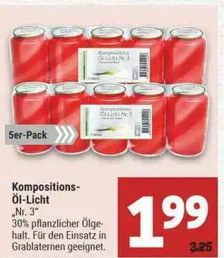 Marktkauf Kompositions öl-licht Angebot