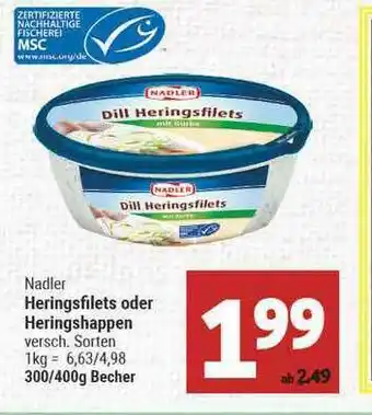 Marktkauf Nadler Heringsfilets Oder Heringshappen Angebot