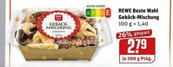 REWE Rewe Beste Wahl Gebäck-mischung Angebot