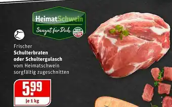 REWE Schulterbraten Oder Schultergulasch Angebot