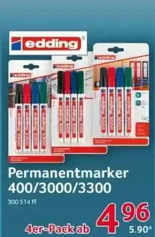 Selgros Permanentmarker 400 3000 3300 Angebot