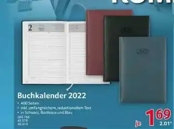 Selgros Buchkalender 2022 Angebot