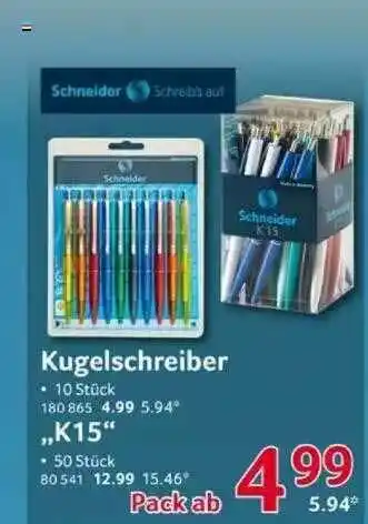 Selgros Kungelschreiber „k15” Angebot