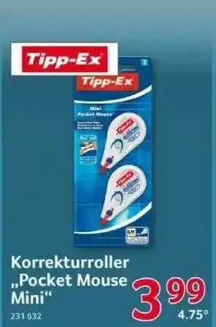 Selgros Korrekturroler „pocket Mouse Mini” Angebot