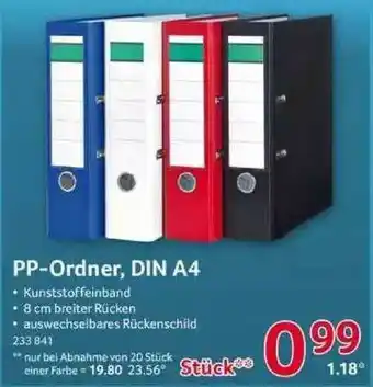 Selgros Pp-ordner Din A4 Angebot