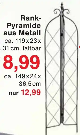 Wiglo Wunderland Rank Pyramide aus Metall Angebot