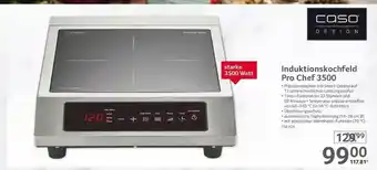 Selgros Induktionskochfeld Pro Chef 3500 Casa Design Angebot