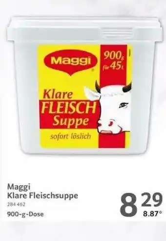 Selgros Maggi Klare Fleischsuppe Angebot