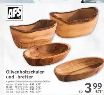 Selgros Olivenholzschalen Und -bretter Aps Angebot