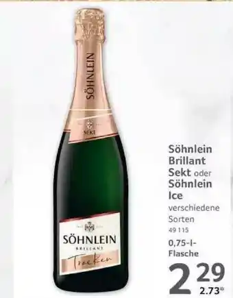 Selgros Söhnlein Brillant Sekt Oder Söhnlein Ice Angebot