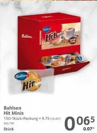 Selgros Bahlsen Hit Minis Angebot