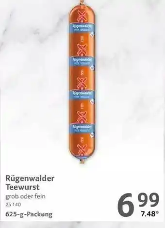 Selgros Rügenwalder Teewurst Angebot